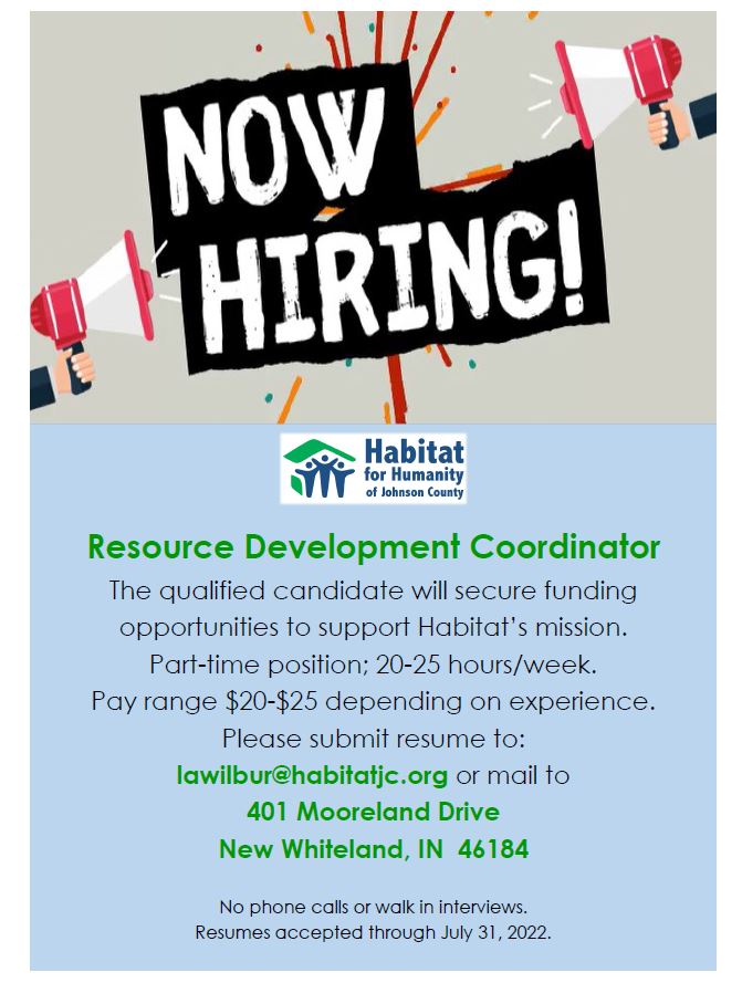 Community Development Coordinator Job Description